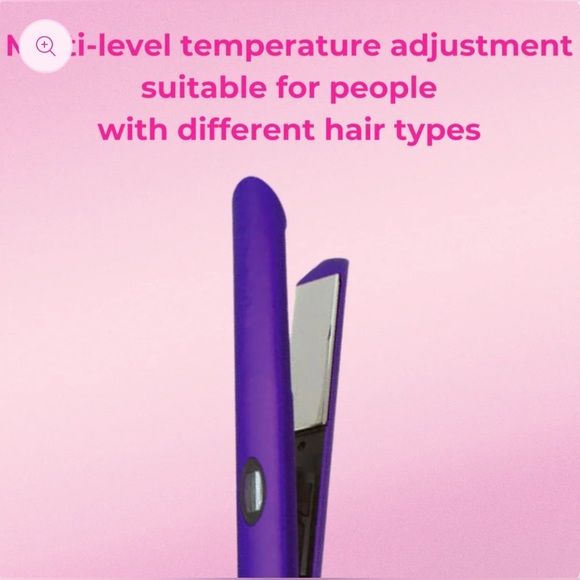 Miel Beauty Professional Hair Straightener in Purple. New in box! - Picture 4 of 4